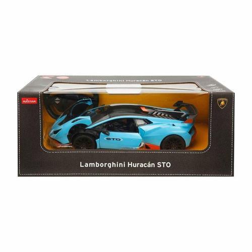 Eğlenceli Oyuncak 98700 Lamborghini Huracan STO Işıklı Uzaktan Kumandalı Araba 1:14 -Sunman Kız Erkek Çocuk Eğitici Öğ