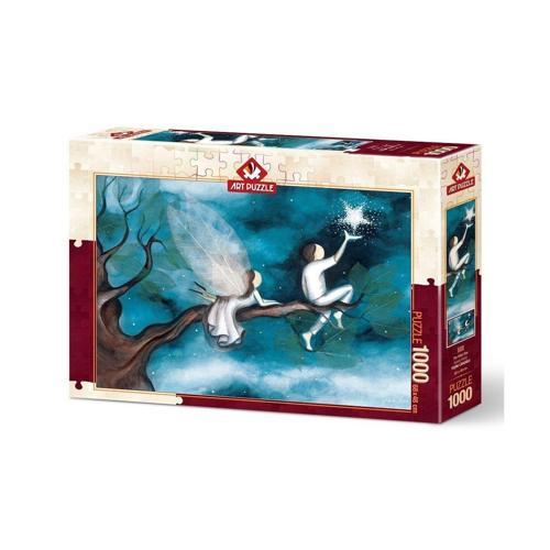 Kız Erkek Çocuk Oyuncak 5222 Art Puzzle Kuzey Yıldızı 1000 Parça Kız Erkek Çocuk Eğitici