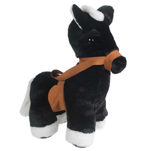 Kız Erkek Çocuk Oyuncak Uyku Arkadaşı Peluş Pony Pembe 45cm Kız Erkek Çocuk Eğitici