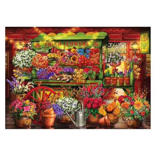 Eğlenceli Oyuncak KS Market Stall 3000 Parça Puzzle Kız Erkek Çocuk Eğitici