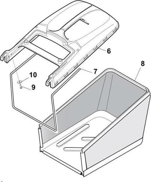 AL5 Benzinli Çim Biçme Makinesı Sepet Filesi No:8