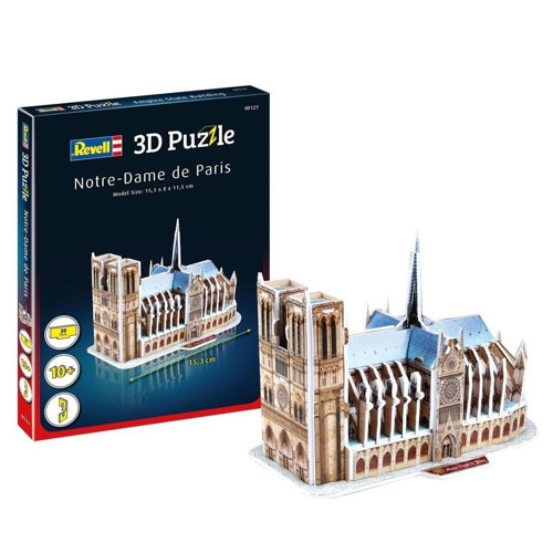 Öğretici Oyuncak 00119 Revell 3D Puzzle Empire State Binası 24 parça Kız Erkek Çocuk Eğitici Eğit
