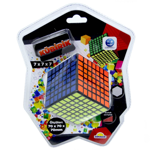 Eğlenceli Oyuncak Smile Games Kübirik Zeka Küpü 7x7x7 - S01000543 Kız Erkek Çocuk Eğitici Eğitici 