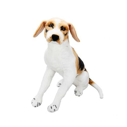 Öğretici Oyuncak 01409 Oturan Beagle Peluş 68cm. Kız Erkek Çocuk Eğitici
