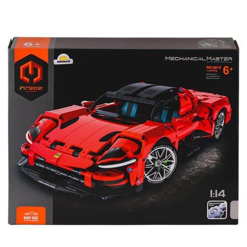 Kız Erkek Çocuk Oyuncak 98811 IMM Mekanik Master Süper Araba 1:14 Blokları 1221 Parça Kız Erkek Çocuk Eğitici Öğretici Oyunc