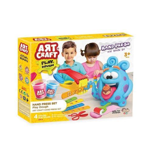 Öğretici Oyuncak 03618 Dede, Art Craft El Presi Hamur Seti 224 gr Kız Erkek Çocuk Eğitici Eğitici
