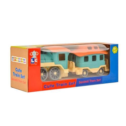 Kız Erkek Çocuk Oyuncak LC-31028 LC Tren Set Yolcu Treni Kız Erkek Çocuk Eğitici
