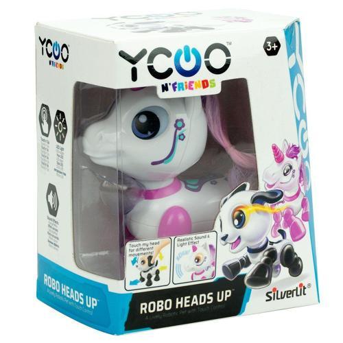 Kız Erkek Çocuk Oyuncak Silverlit Robo Heads Up Robot Kız Erkek Çocuk Eğitici