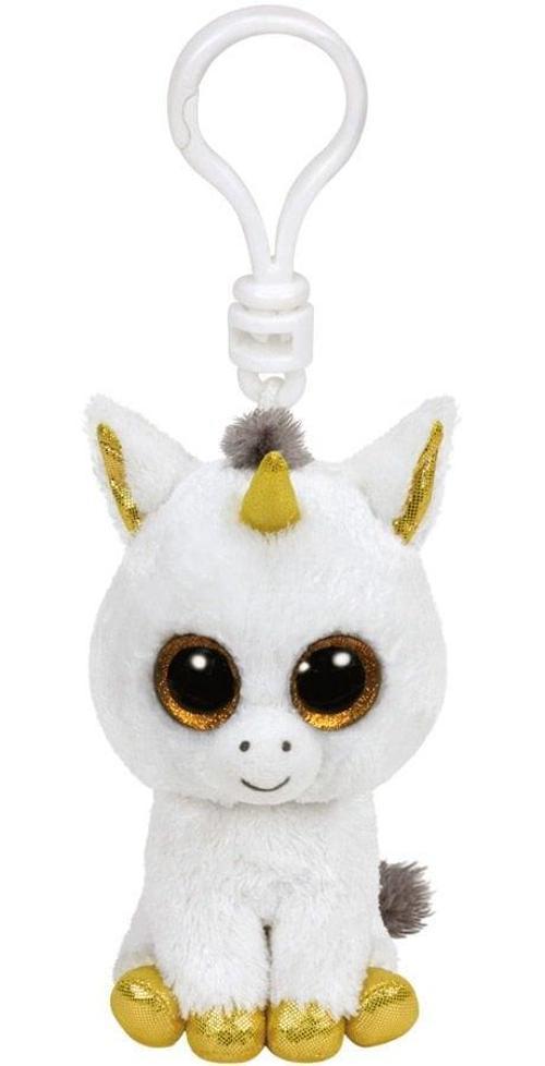 Eğlenceli Oyuncak TY Beanie Boo´s Pegasus Tek Boynuzlu At Peluş Anahtarlık Kız Erkek Çocuk Eğitici
