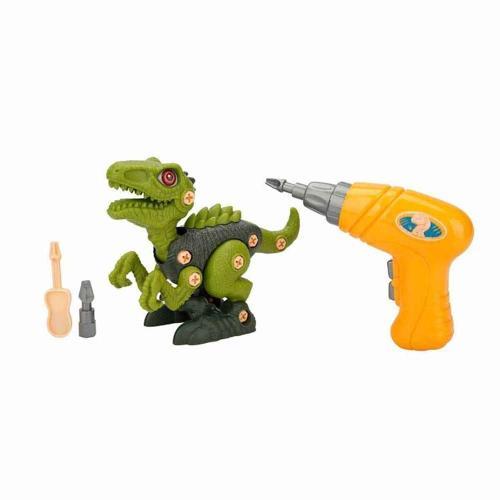 Kız Erkek Çocuk Oyuncak Sök Tak Dinozor ve Hareketli Matkap Seti Kız Erkek Çocuk Eğitici