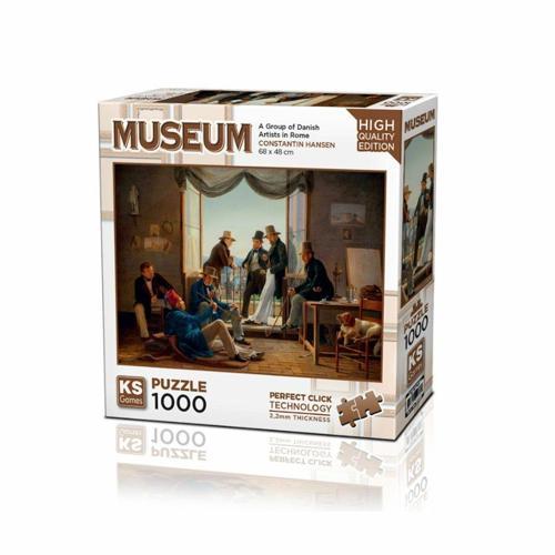 Öğretici Oyuncak 20666 Wolf And Fox Hunt 1000 Parça Puzzle -KS Puzzle Kız Erkek Çocuk Eğitici Eği