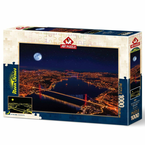 Öğretici Oyuncak 5238 Çiçek Limanı 1000 Parça - Art Puzzle Kız Erkek Çocuk Eğitici Eğitici Oyunca