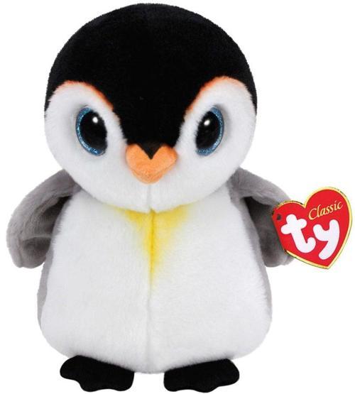 Kız Erkek Çocuk Oyuncak TY Beanie Boo´s Pongo Penguen Peluş 25cm Kız Erkek Çocuk Eğitici