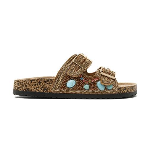 Kadın Terlik 25Y102-5 CL Guja Camel