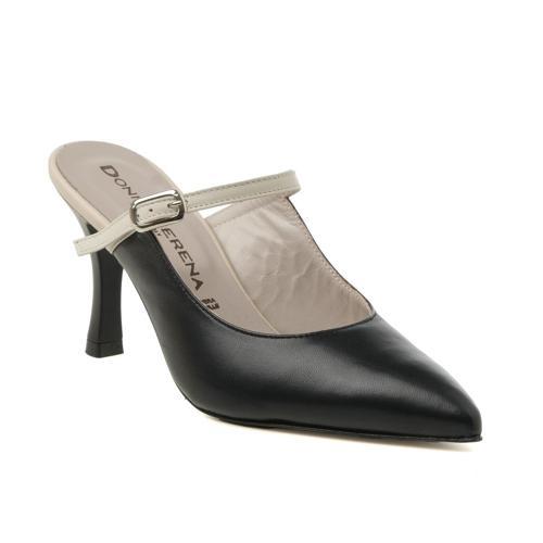 Kadın Terlik 1L4731DP Donna Serena SOFTNIL PELLE Nero