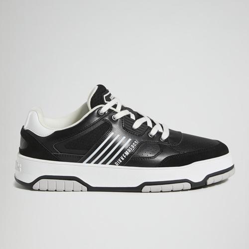Erkek Sneaker ( Günlük) 27113/CP C  BKKU Bikkembergs 64029996 Suede Black/Leather Black