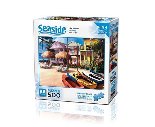 Öğretici Oyuncak KS Puzzle 500 Parça Wild White Storm Kız Erkek Çocuk Eğitici