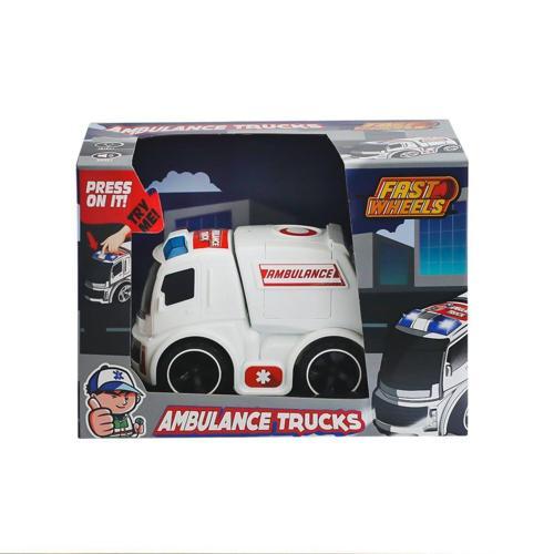 Öğretici Oyuncak ER-244 Fast Wheels Çöp Kamyonu Kız Erkek Çocuk Eğitici