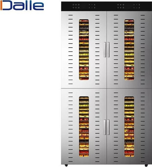SS-80H Paslanmaz Çelik Gıda Kurutma Makinesi Çift Katmanlı