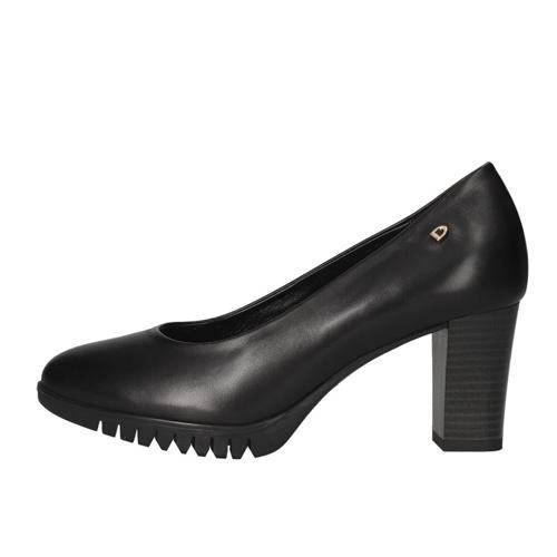 Kadın Topuklu/ Stiletto 262018DP Donna Serena 2018 Softn Pel. Nero