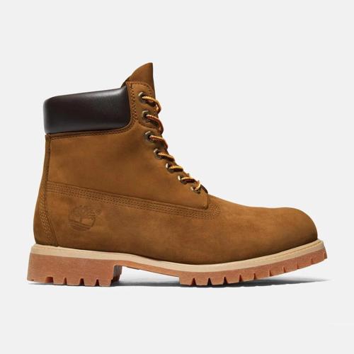 Erkek Bot (Outdoor) TB 172066 EBL1 Timberland Premium 6 INCH LACE UP WATERP Dark Wheat Nubuck