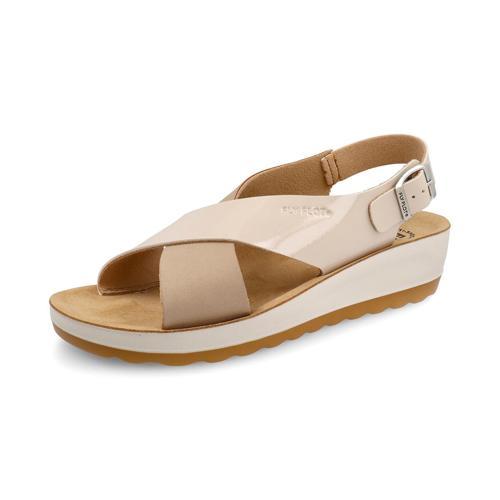 Kadın Sandalet 42 G61 3C Fly Flot Sandal TRENDY 6309-Beige