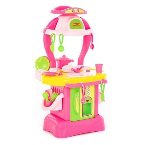Eğlenceli Oyuncak 42583 Polesie Zarif Mutfak Takımı Kız Erkek Çocuk Eğitici