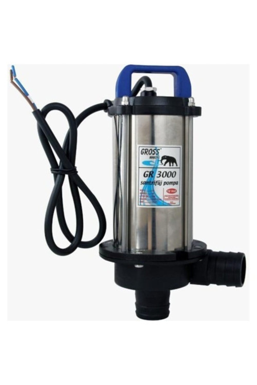 S 24 Volt Krom Santrifuj Pompa Gr3000 Süt/Mazot/Yağ/Su