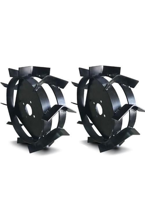 Yakut Serisi Çapa Makinaları İçin Uyumlu 2 Adet Demir Teker 400X8 Çapa Uyumlu