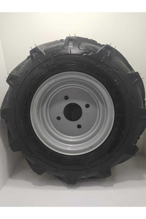 Siyah Dublex Çapa Tekeri 400/8