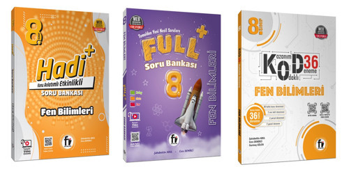 Fi Yayınları 8. Sınıf LGS Fen Bilimleri Konu Soru Deneme Full Set