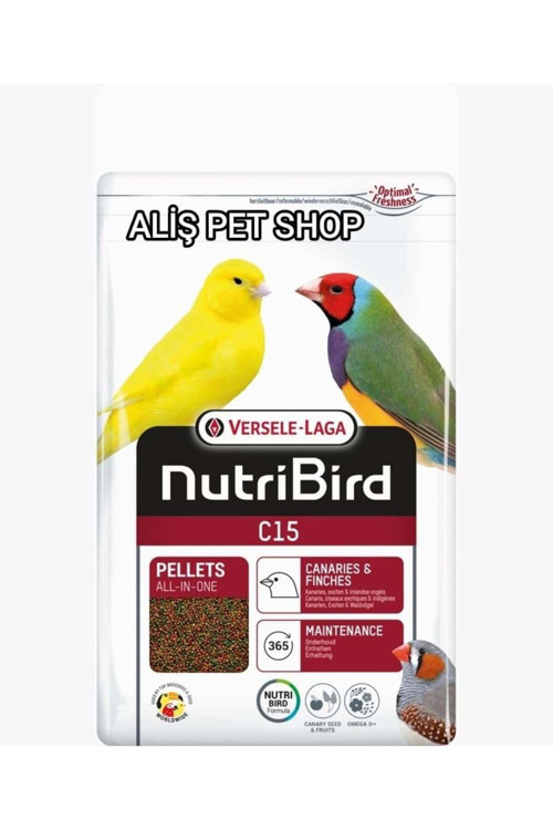 Nutribird C15 Granül Kuş Maması 3 Kg
