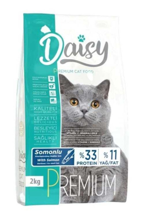 Premium Somonlu Kısırlaştırılmış Kedi Maması 2 Kg