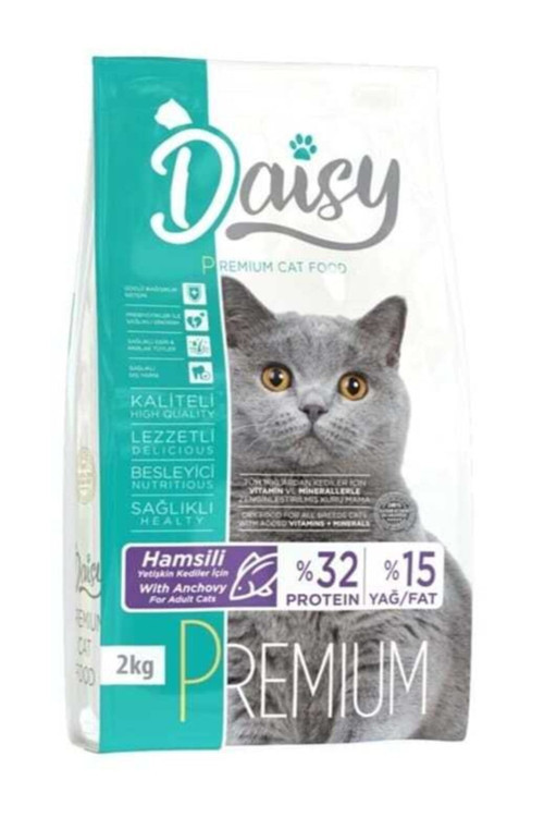 Premium Hamsili Yetişkin Kedi Maması 2 Kg