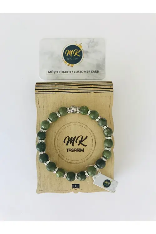 GERÇEK YEŞİM TAŞI BİLEKLİK MKT33001