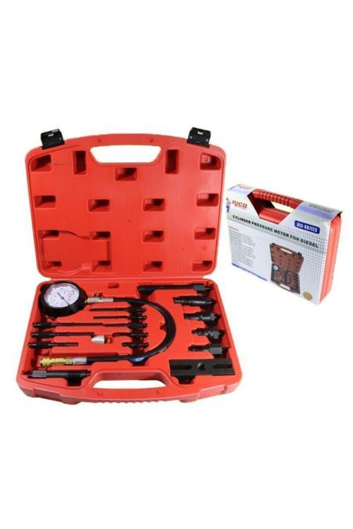 013-Kk1123 Dizel Motor Kompresyon Test Kiti Cihazı