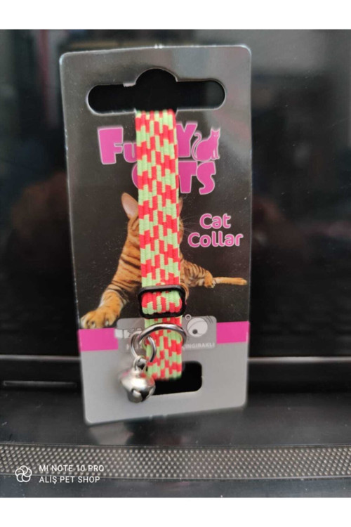 Kedi Boyun Tasması Çıngıraklı Ve Ayarlanabilir