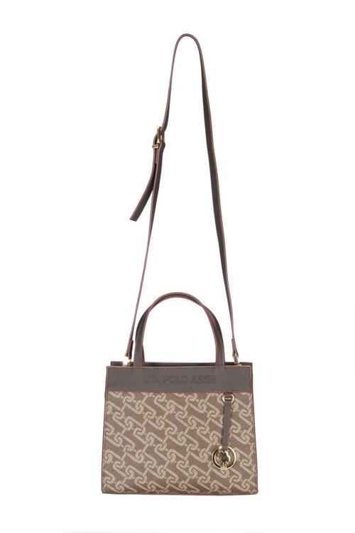 Kadın Omuz Çantası US24527 U.S. POLO ASSN. USPA LADIES BAG BROWN
