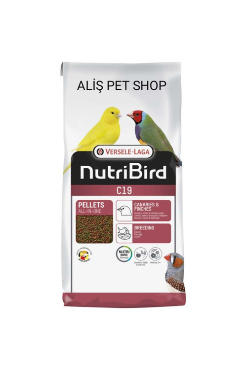 Nutrıbırd C19 Pelet Kanarya Fınch Pelet Yem 3Kg