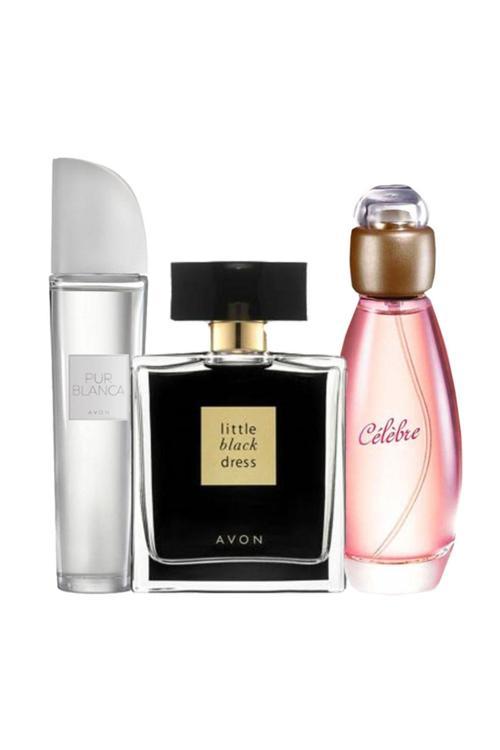 Pur Blanca Edt 50 Ml Little Black Dress Edp 50 Ml Celebre Edt 50 Ml Kadın Parfüm Set 211515151464611