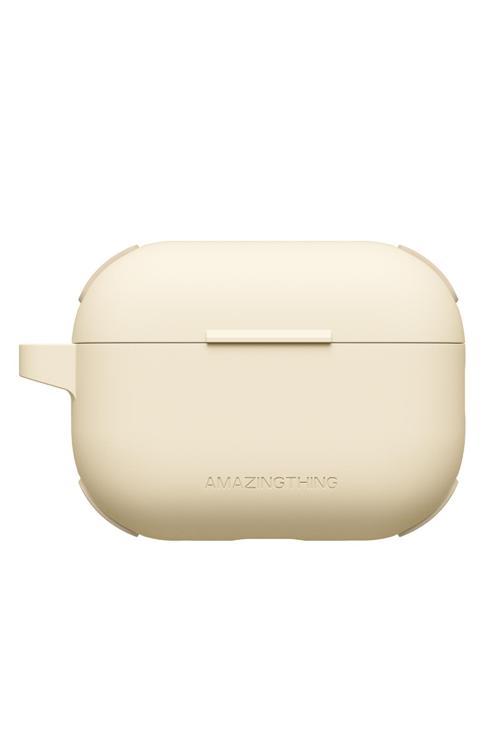 Airpods Pro 2 Uyumlu Amazingthing Airbag Köşe Tasarımlı Omni Serisi Silikon Kapak Desert Titanyum