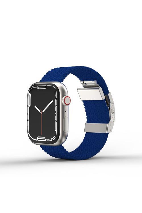 Watch 40Mm Titan Weave Örgü Sport Kordon Mavi