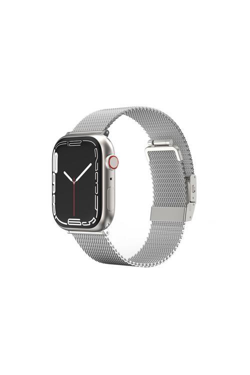 Watch 7 41Mm Titan Metal Hasır Kordon Gümüş