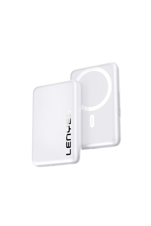 Pw139D Pd 20W Ultra İnce Hızlı Şarj Özellikli Wireless Powerbank 15W 10000Mah Beyaz