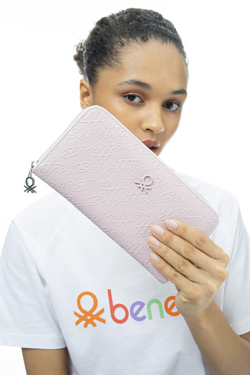 Bennetton Kadın Cüzdan & Kartlık BNT_989 Benetton Pembe