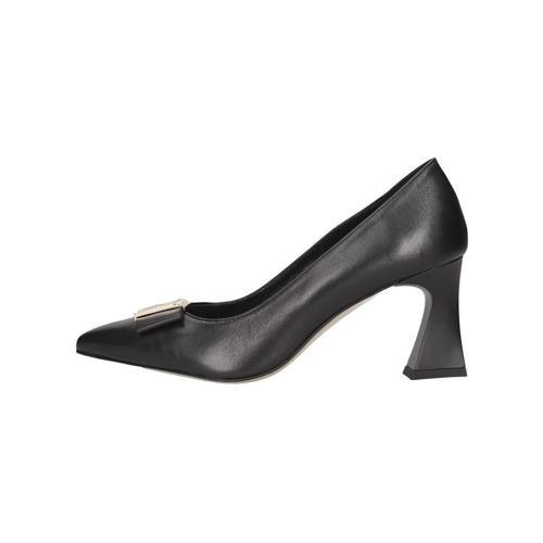 Kadın Topuklu/ Stiletto 8F4530DP Donna Serena 4530 DP Naurobi Pelle Nero