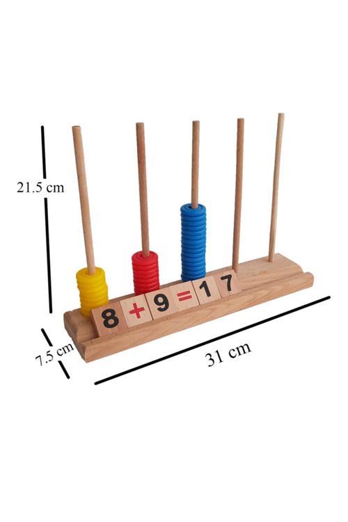 Matematik Işlem Oyunu Zeka Geliştirici Ve Eğitici Abaküs