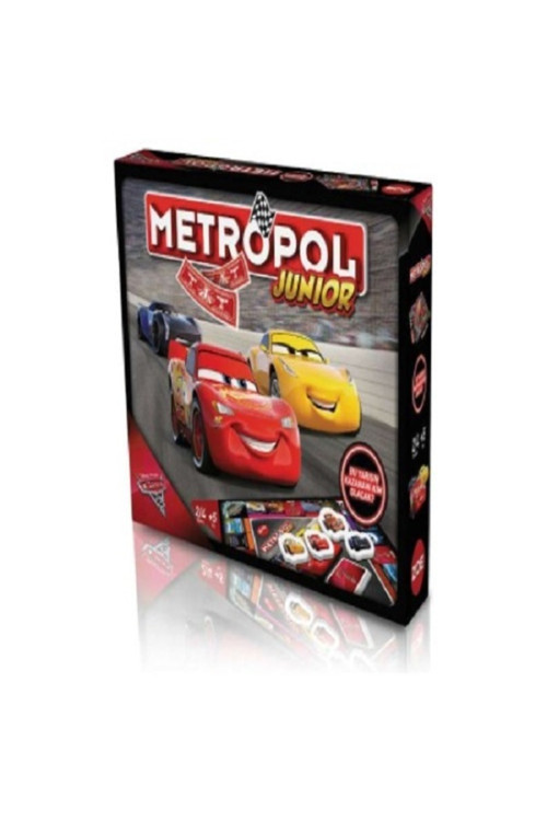 Lisanslı Metropol Cars Junior Kutu Oyunu Çocuk Kutu Oyunu
