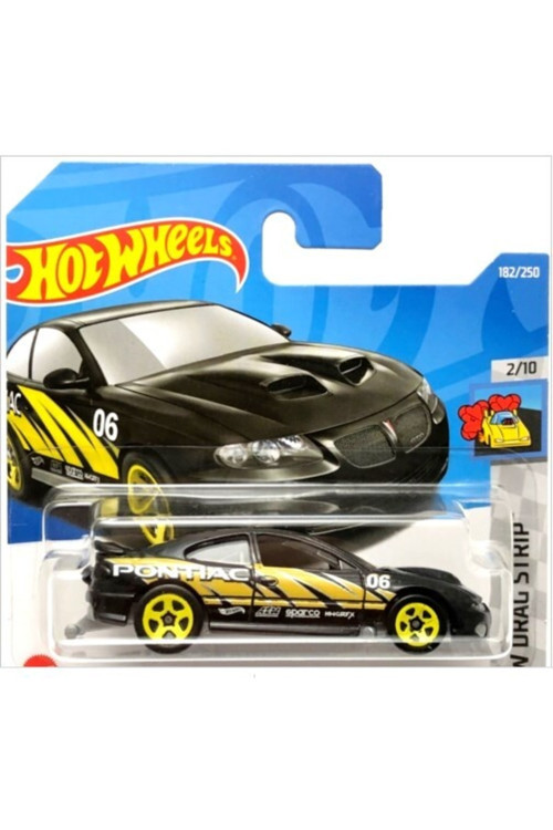 06 Pontiac Gto Black Hw Drag Strip 2022 #182 Short Card-hcx70