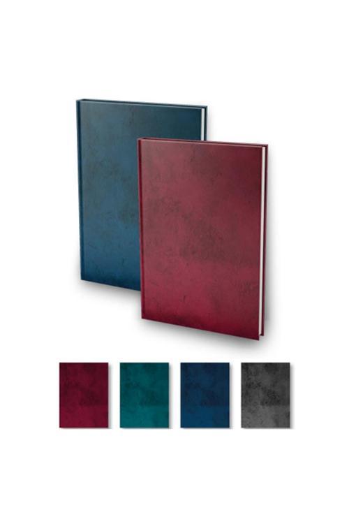 Sert Kapak Defter Mermer Desen Ciltli 20x28 200 YP Çizgili 1 ADET